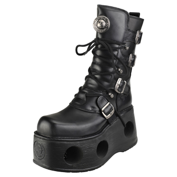 New Rock Space Metallic Neptuno Boots